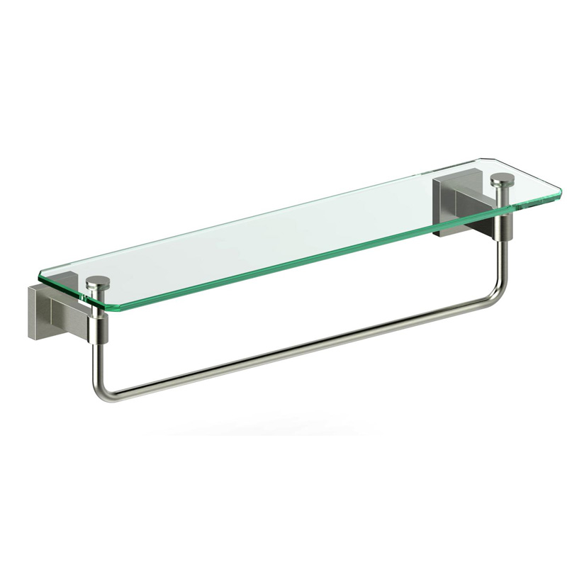 Balneo Anguli Shelf Vitri in circuitu Marginibus