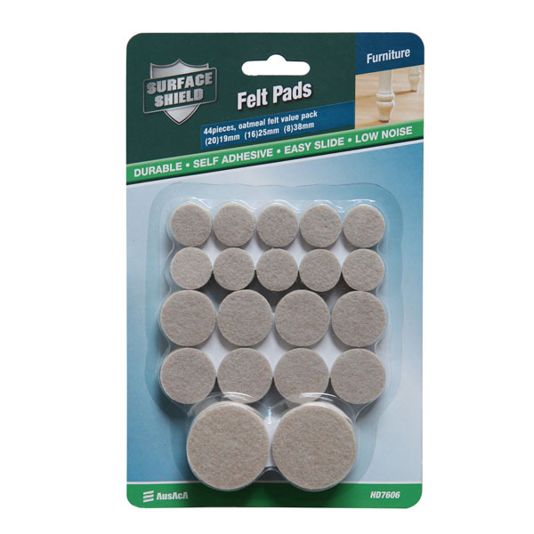 Sui tenaces Felt pedites Pads