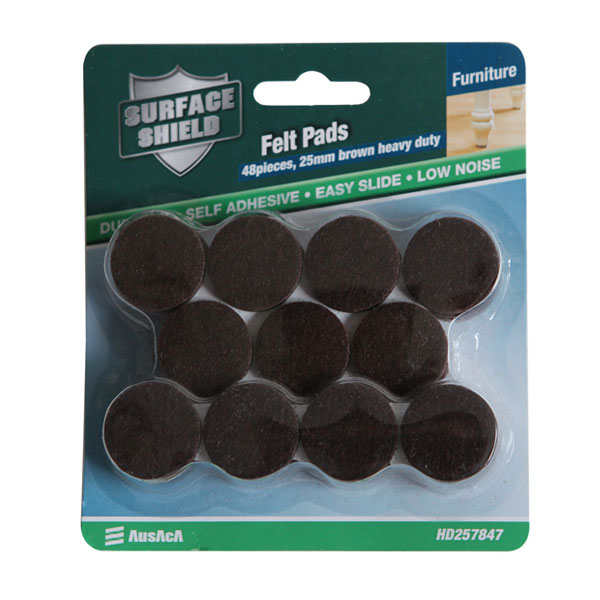 Fortis Adhesives Felt Pede Pads