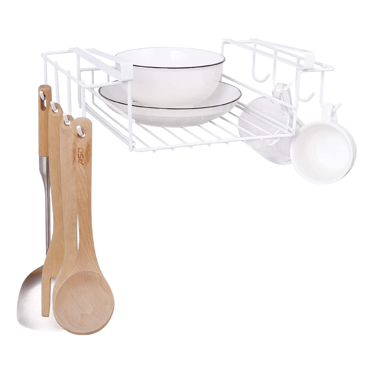 White Multi-functionalis Storagemetal Basket